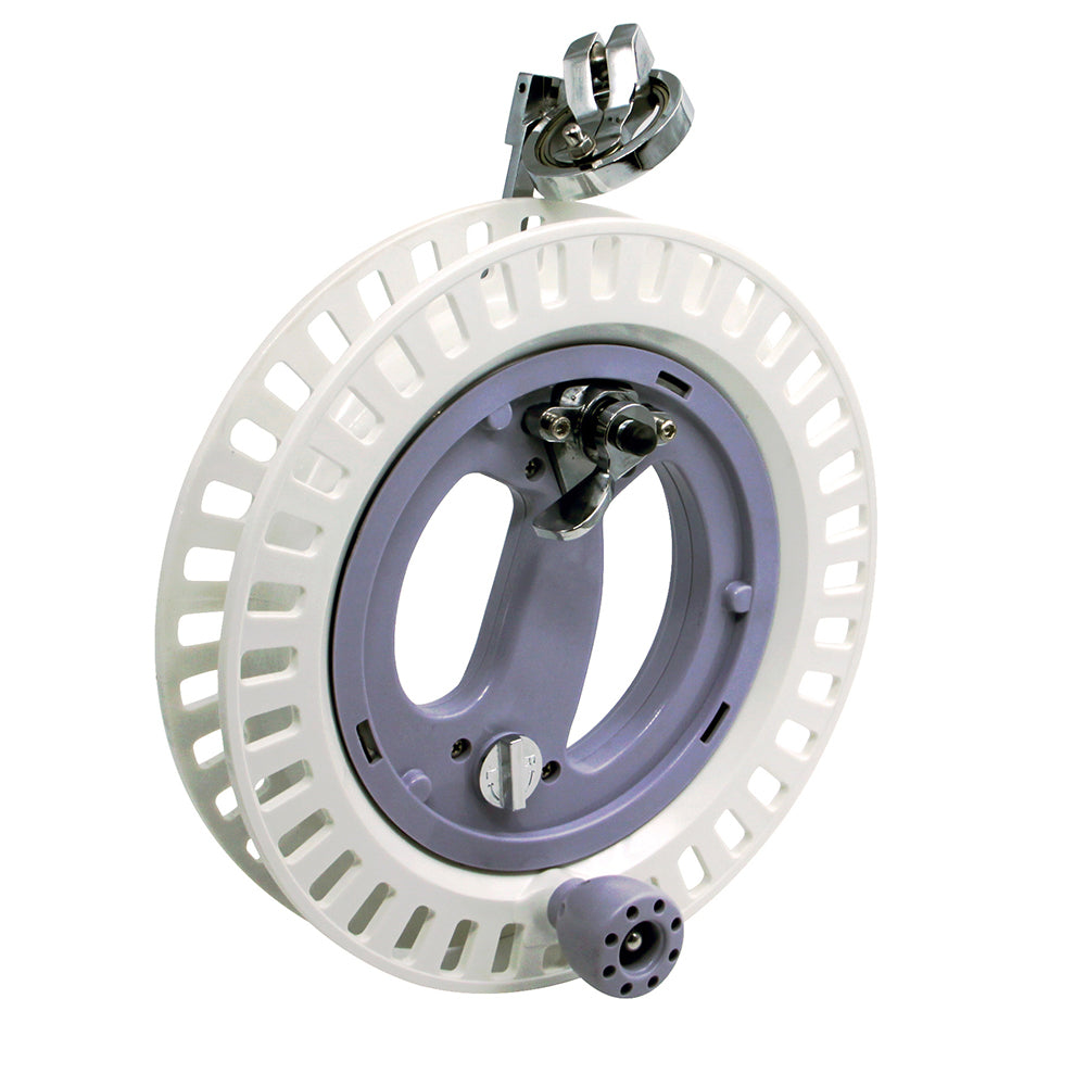White ABS Plastic 10.6 inch Large Kite Reel with Ball Bearing