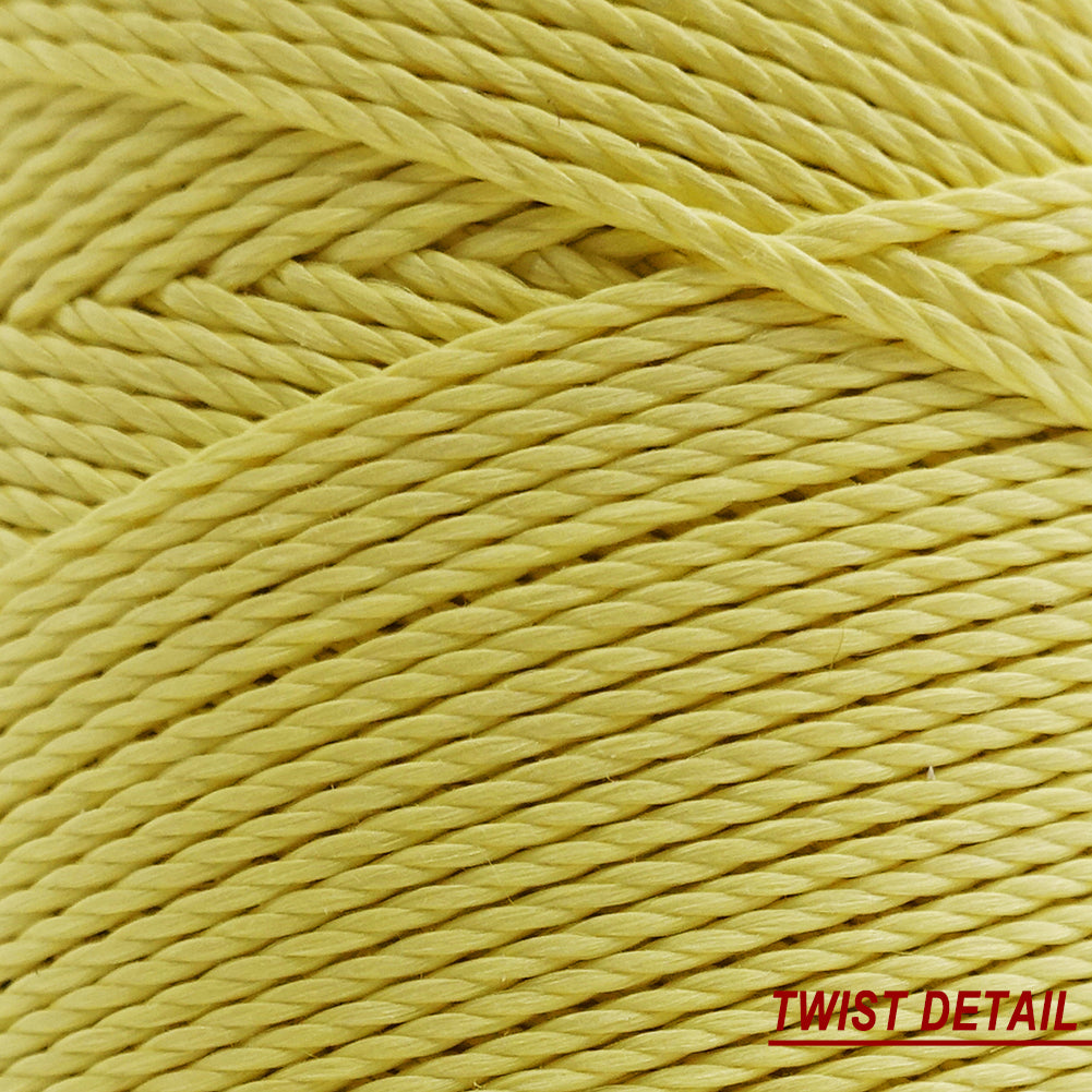 Yellow Twist Kevlar Line Detail