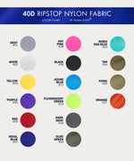 40D Ripstop Nylon Fabric PU Coating - 50 Yards