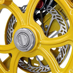 emma kites 12.6inch Kite Winder Reel with Disc Brake Shoulder Strap 7 Rollers