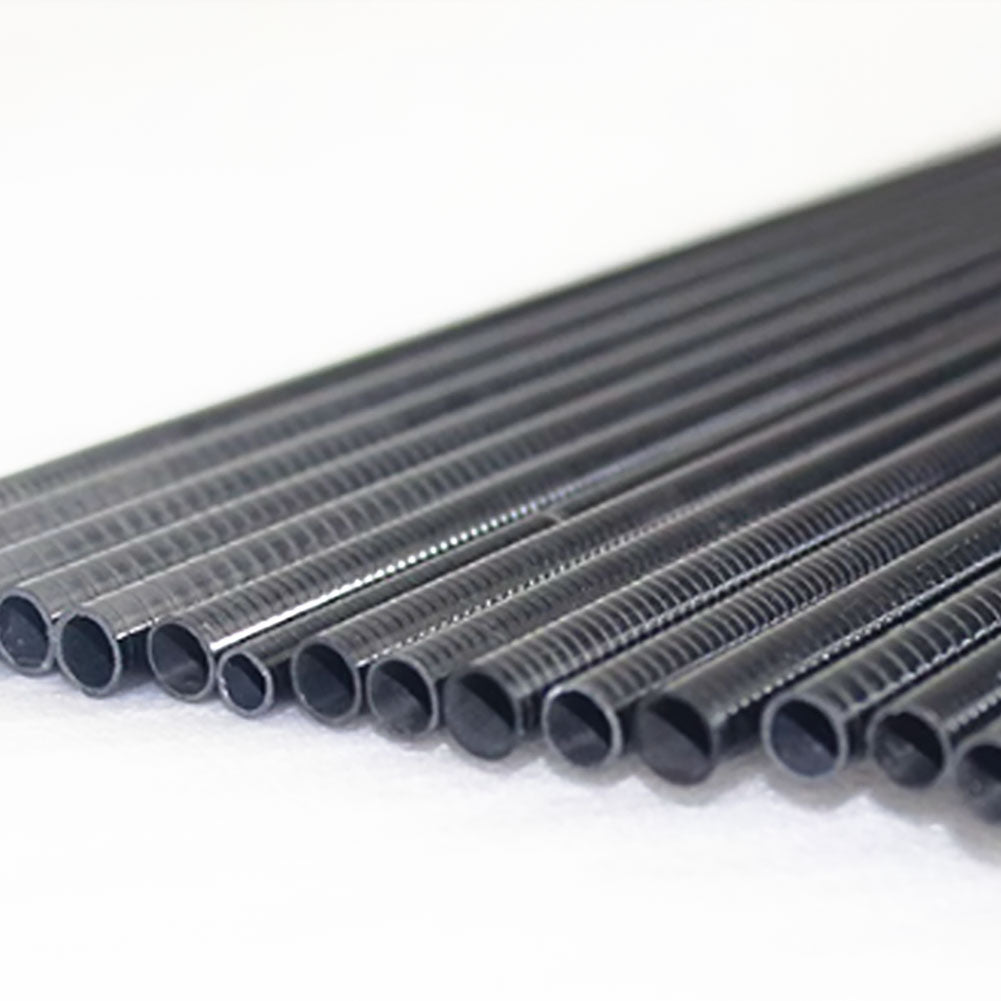 emma kites Conical Tube Kite Rod Wrapped Carbon Crystal Z2 4.9-7.2 mm - Pack of 5