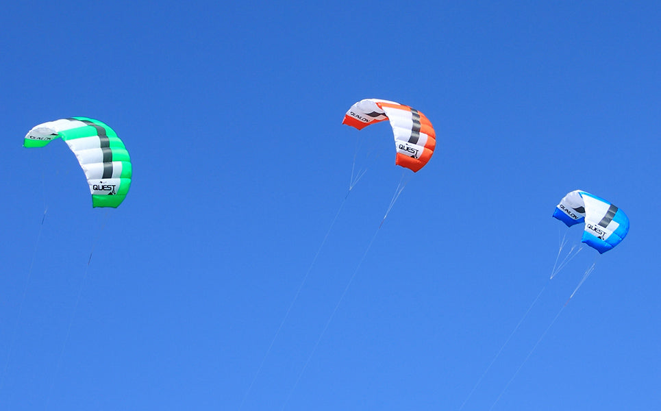 Three kinds of Quest Dual Line Traction Kite