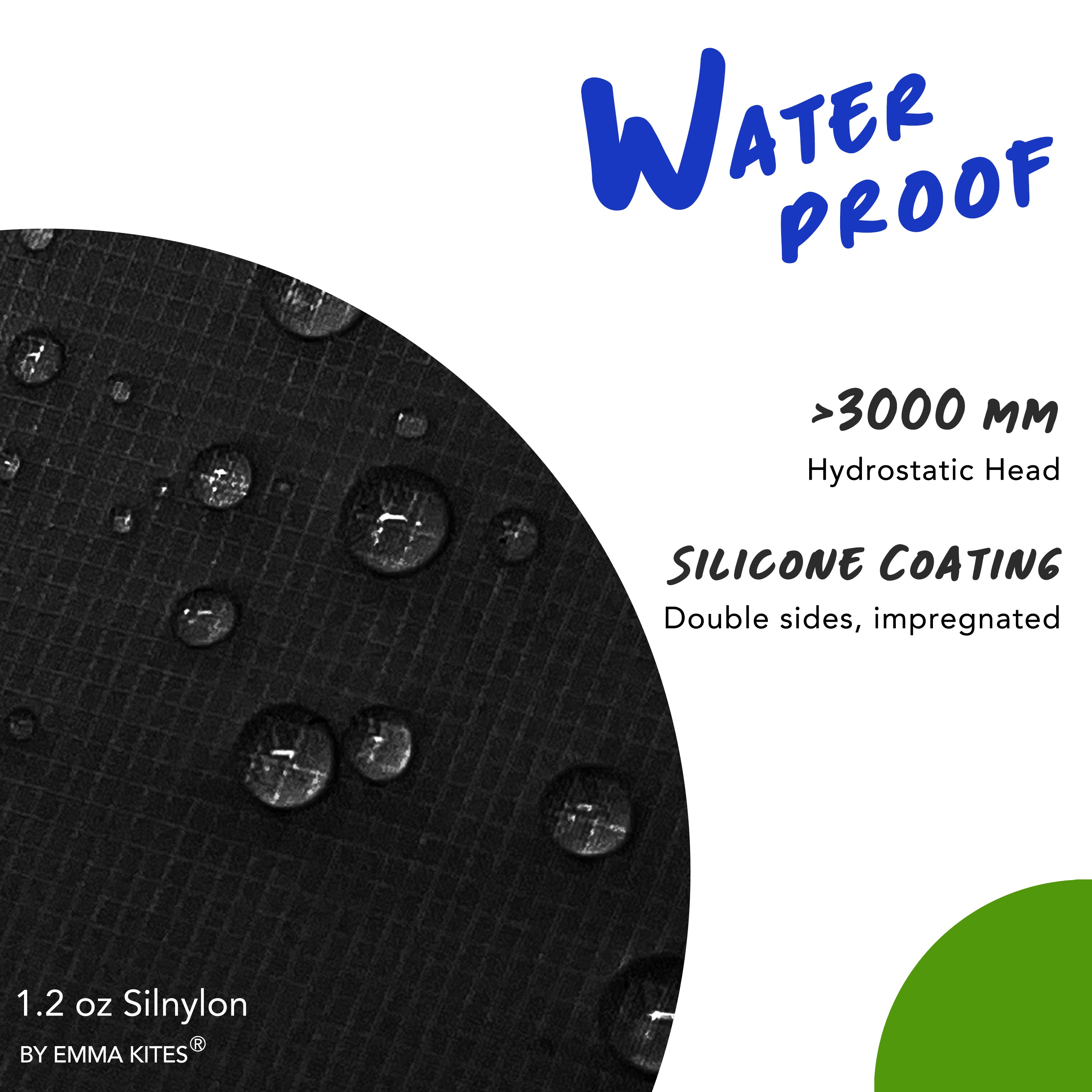 1.2 oz Silnylon 20D Ripstop Nylon Silicone Coating - By the Yard