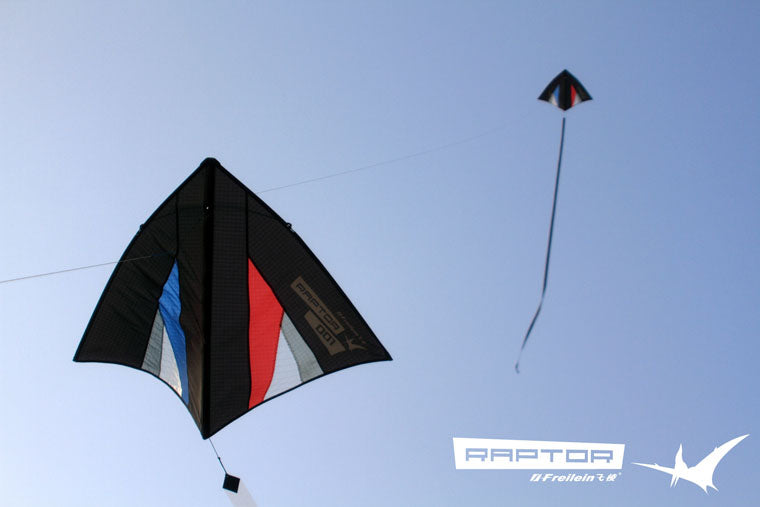 41 Inch White Zero Wind Circling Delta Kite