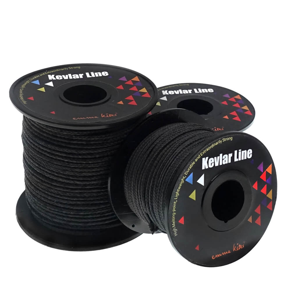 50~1800Lb Black Kevlar Line Braided Cords – Emmakites