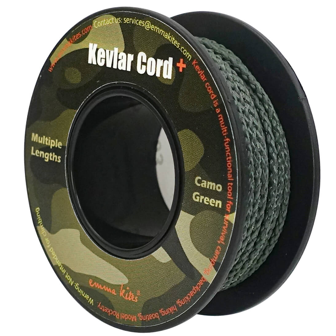 200~550Lb Camo Green Kevlar Cords