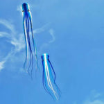 Blue Giant 75ft Tube-Shaped Parafoil Octopus Kite 