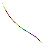 21Ft Rainbow Kite Tube Tail
