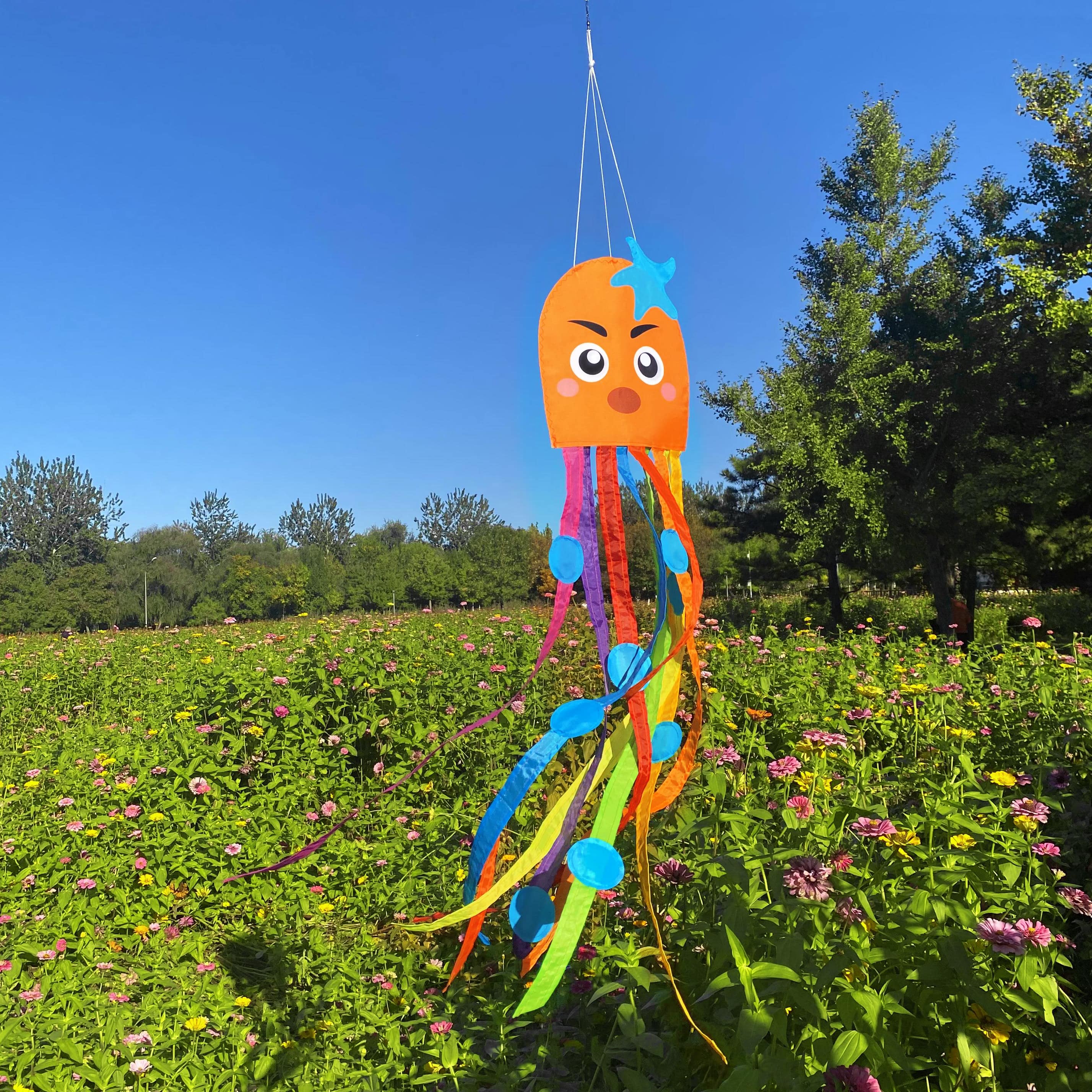42 inch Shy Octopus Windsock – Emmakites