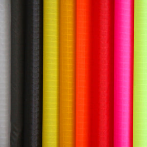 Various colors of Emma Kites 40D Ripstop Nylon Fabric