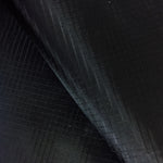 Black Emma Kites 40D PU Coated Ripstop Nylon Fabric