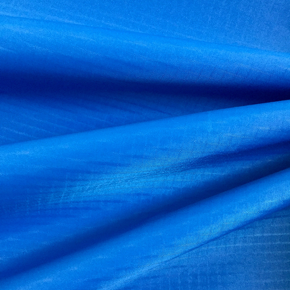 Azure 50 Yards 40D PU Coated Ripstop Nylon Fabric