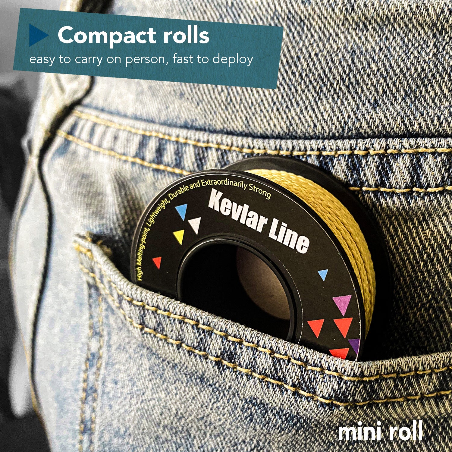 100~2000lb Braided Kevlar Line Utility Cord