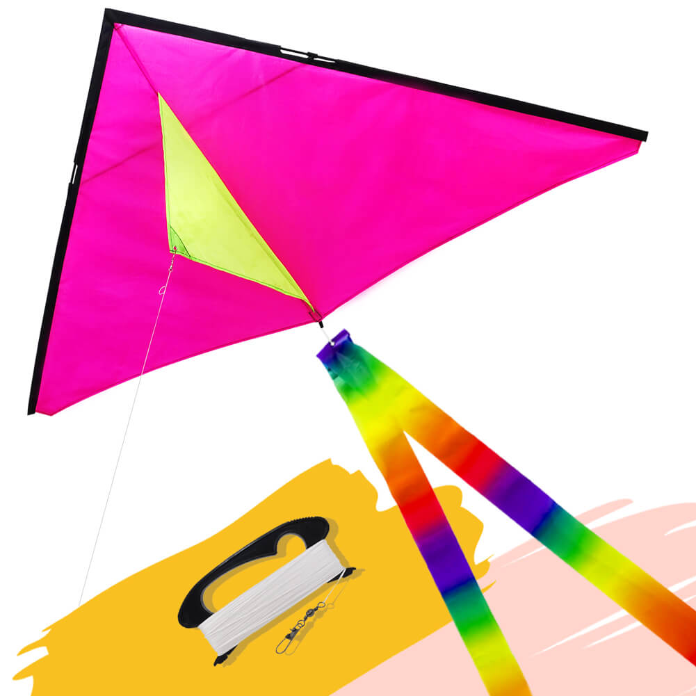 Fun Color Delta Kite - 5Ft