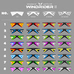 colorful Windrider Ⅱ Quad Line Stunt Kite