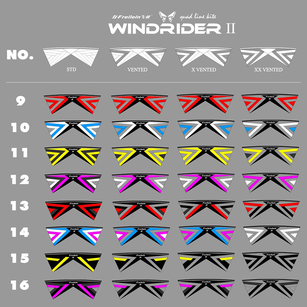 Kinds of Windrider Ⅱ Quad Line Stunt Kite