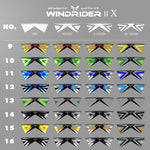 8 colors for each kind of Windrider Ⅱ Ⅹ Quad Line Stunt Kite PC31