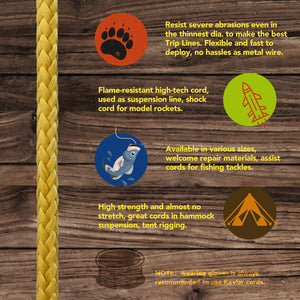 Braided Kevlar Kite Line